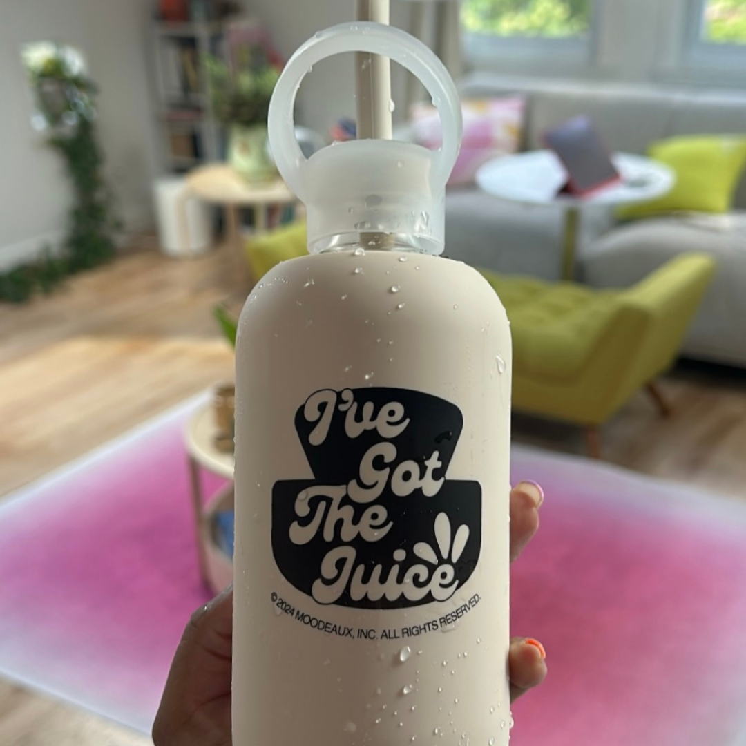 LIMITED-EDITION: I've Got The Juice x Glass Water Bottle Sip Kit