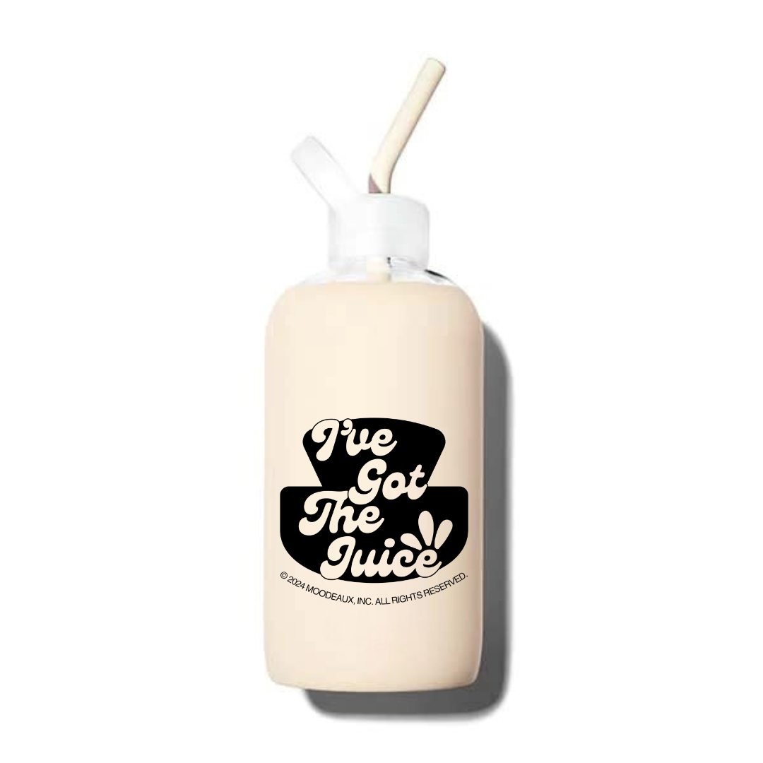 LIMITED-EDITION: I've Got The Juice x Glass Water Bottle Sip Kit